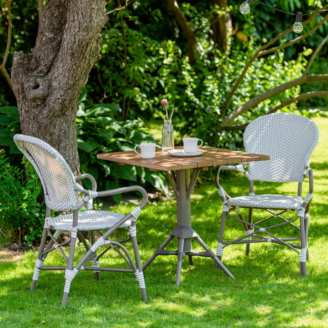 Isabell Armchair - AluRattan Outdoor - Stackable