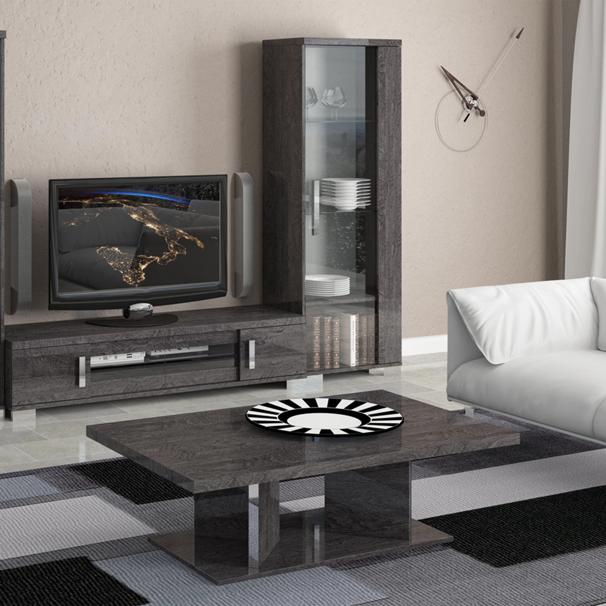 Isabella - Coffee Table In Grey Birch