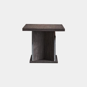 Isabella - Lamp Table In Grey Birchoutdoor side table for patio furniture