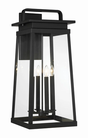 Isla Vista Four Light Outdoor Wall Mount CoalOutdoor wall sconces with motion sensor