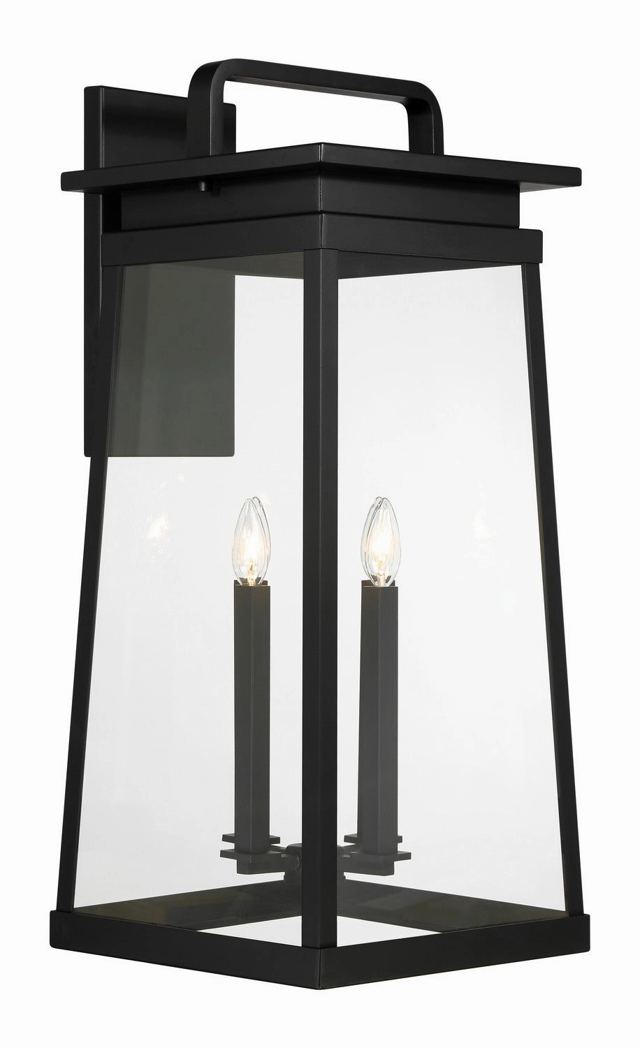 Isla Vista Four Light Outdoor Wall Mount Coal