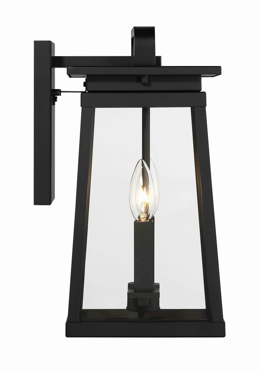 Isla Vista Two Light Outdoor Wall Mount Coal