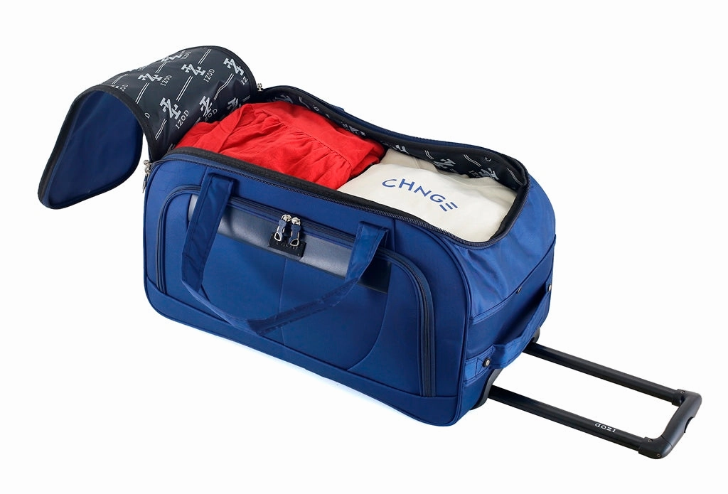 Izod Carol 32" Soft Shell Rolling Duffel Bag Flash Sale Now