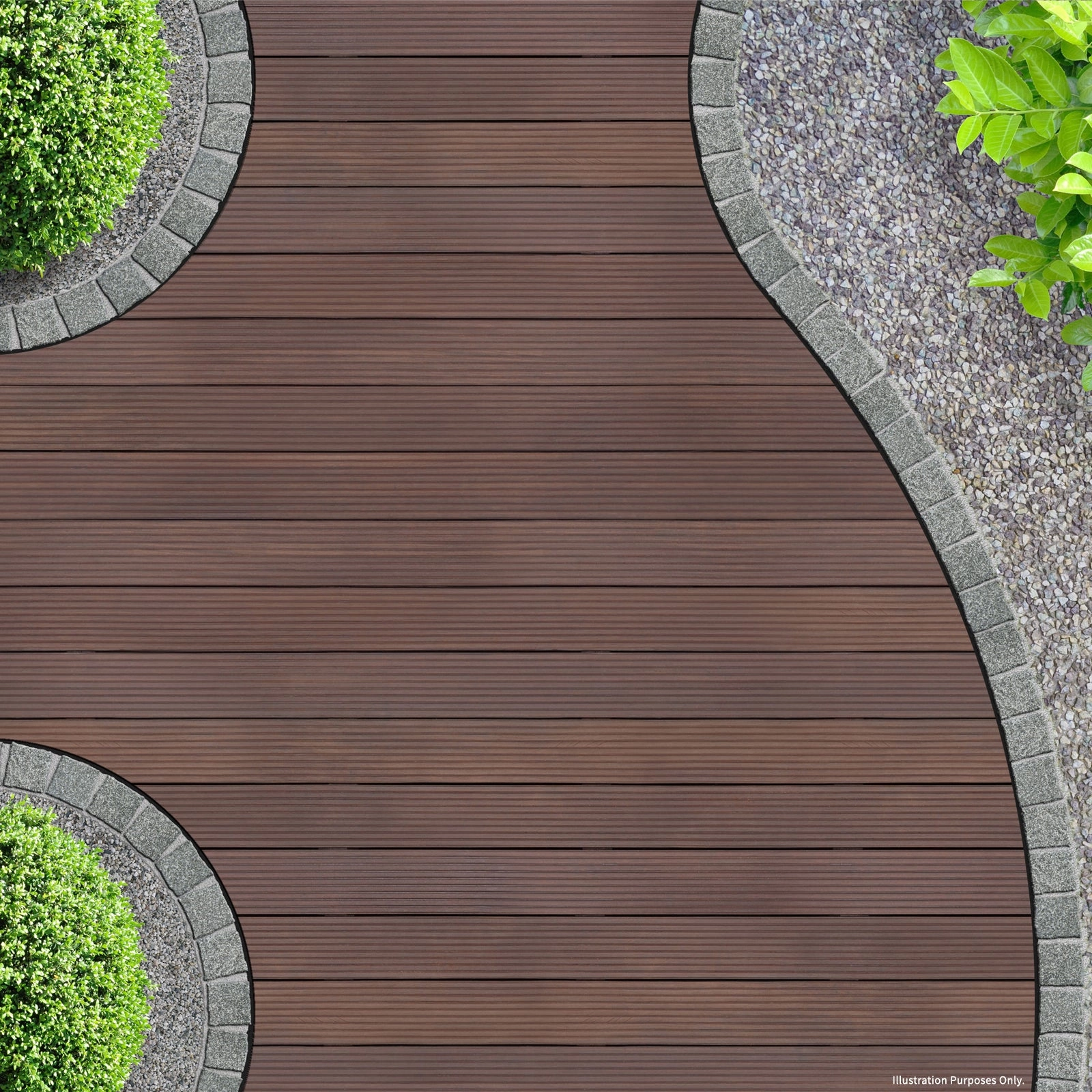 Jard Composite Decking - 9 SQM - Conker Brown