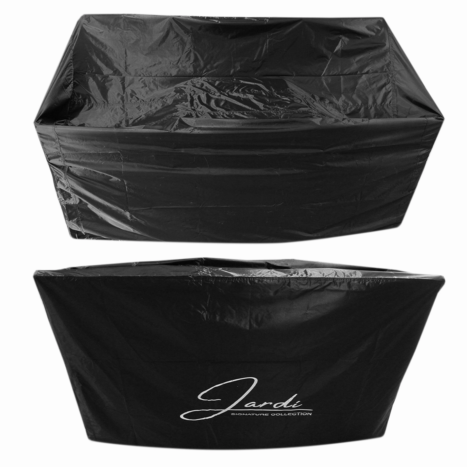 Jard Rattan Bistro Set Black