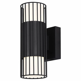 Javon 2-Light LED Outdoor Wall LightWeatherproof outdoor lighting