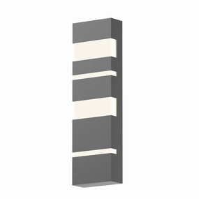 Jazz Notes LED Wall Sconce Textured GrayOutdoor wall sconces with motion sensor