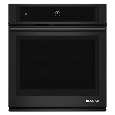 Jennair JJW2427DB Black Floating Glass 27" Single Wall Oven With Multimode? Convection System