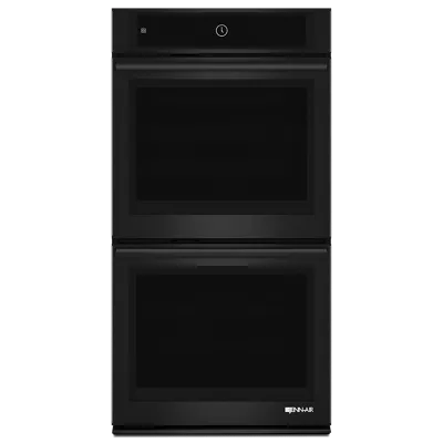 Jennair JJW2827DB Black Floating Glass 27" Double Wall Oven With Multimode? Convection System