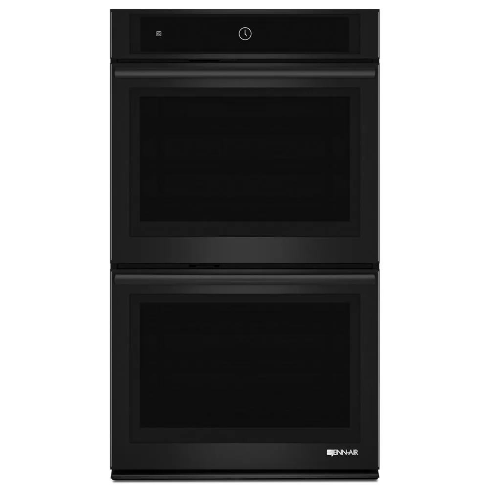 Jennair JJW2830DB Black Floating Glass 30" Double Wall Oven With Multimode? Convection System