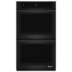 Jennair JJW2830DB Black Floating Glass 30" Double Wall Oven With Multimode? Convection System