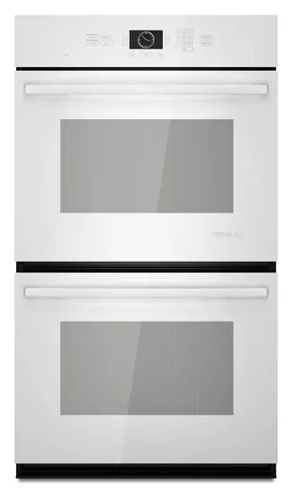 Jennair JJW2830WW White-On-White Jenn-Air? Double Wall Oven With Multimode? Convection, 30"
