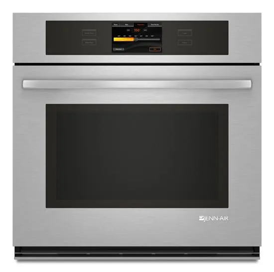 Jennair JJW3430WS Stainless Steel Jenn-Air? Single Wall Oven With V2&#8482; Vertical Dual-Fan Convection System, 30"