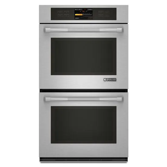 Jennair JJW3830WP Pro Style Stainless Jenn-Air? Double Wall Oven With V2&#8482; Vertical Dual-Fan Convection System, 30"