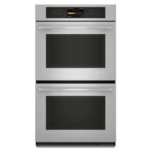 Jennair JJW3830WS Stainless Steel Jenn-Air? Double Wall Oven With V2&#8482; Vertical Dual-Fan Convection System, 30"