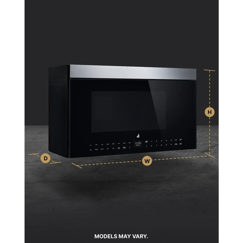 Jennair JMHF730RBL 30" Flush Oven Hood Combination
