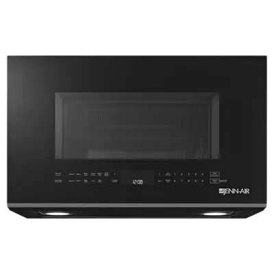 Jennair JMV8208CB Black Floating Glass 30" Over The-Range Microwave Oven