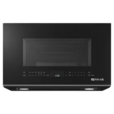 Jennair JMV9196CB Black Floating Glass 30" Over-The-Range Microwave Oven With Convection
