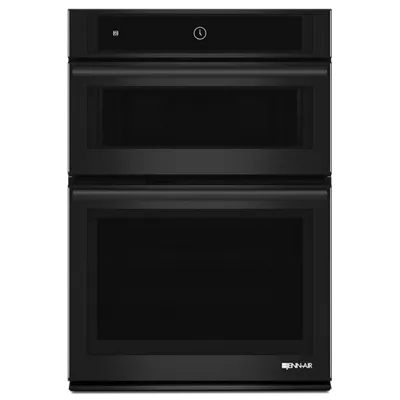 Jennair JMW2430DB Black Floating Glass 30" Microwave/Wall Oven With Multimode? Convection System