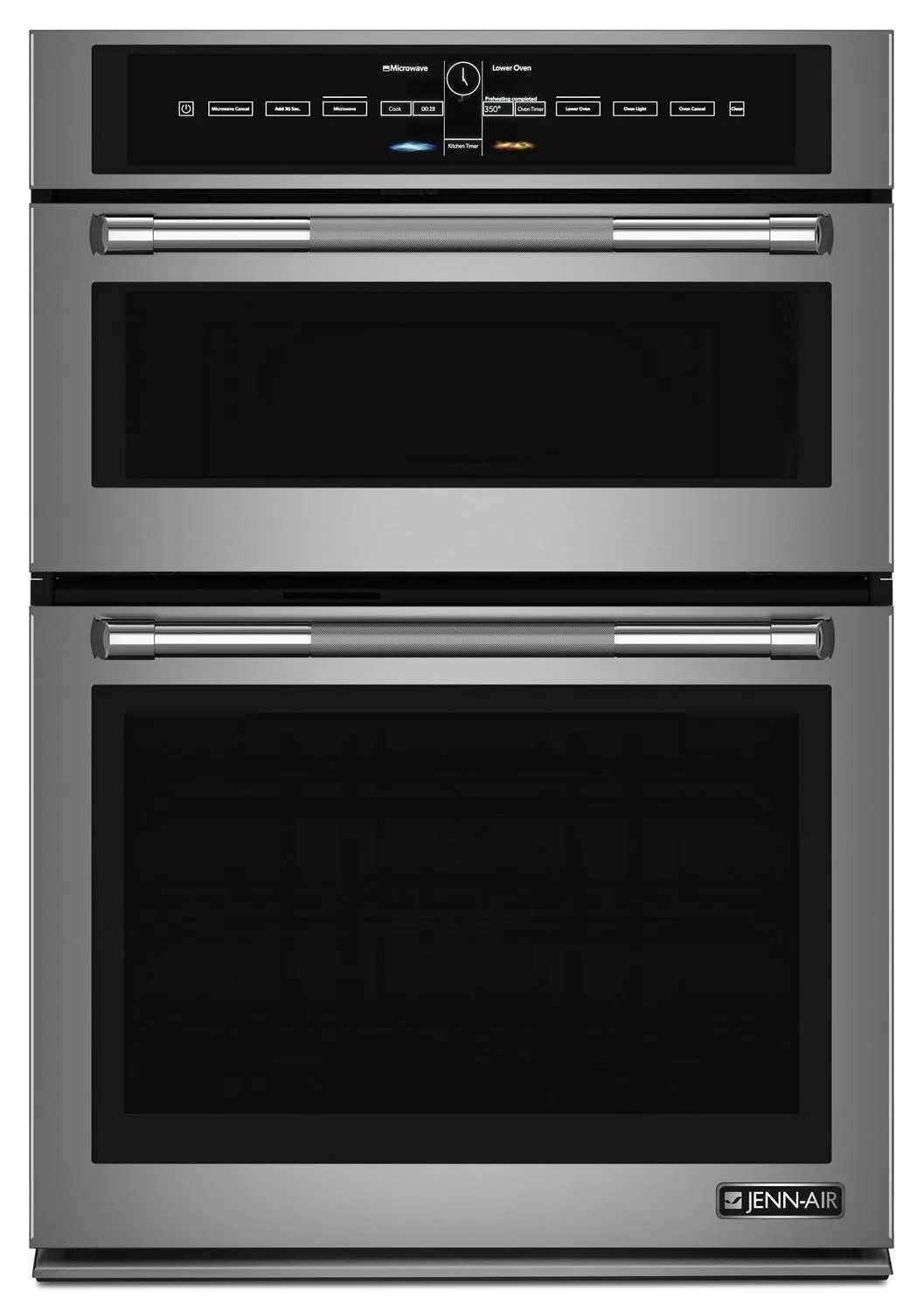 Jennair JMW3430DP Pro-Style? 30" Microwave/Wall Oven With V2 Vertical Dual-Fan Convection System Pro Style Stainless