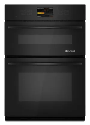 Jennair JMW3430WB Black Jenn-Air? Combination Oven With V2&#8482; Vertical Dual-Fan Convection System, 30"