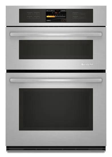 Jennair JMW3430WS Stainless Steel Jenn-Air? Combination Oven With V2&#8482; Vertical Dual-Fan Convection System, 30"