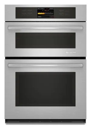 Jennair JMW3430WS Stainless Steel Jenn-Air? Combination Oven With V2&#8482; Vertical Dual-Fan Convection System, 30"