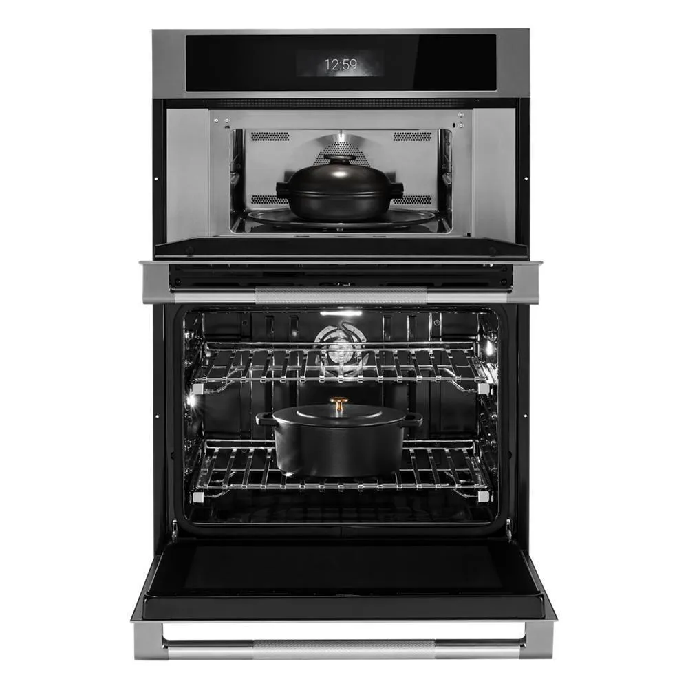 Jennair JOECC730RL Microwave Combination Wall Oven With V2&#8482; Vertical Dual-Fan True Convection With Advanced Temperature Precision
