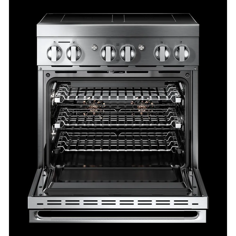 Jennair JPIFC730RM Noir&#8482; 30" Induction Professional-Style Range