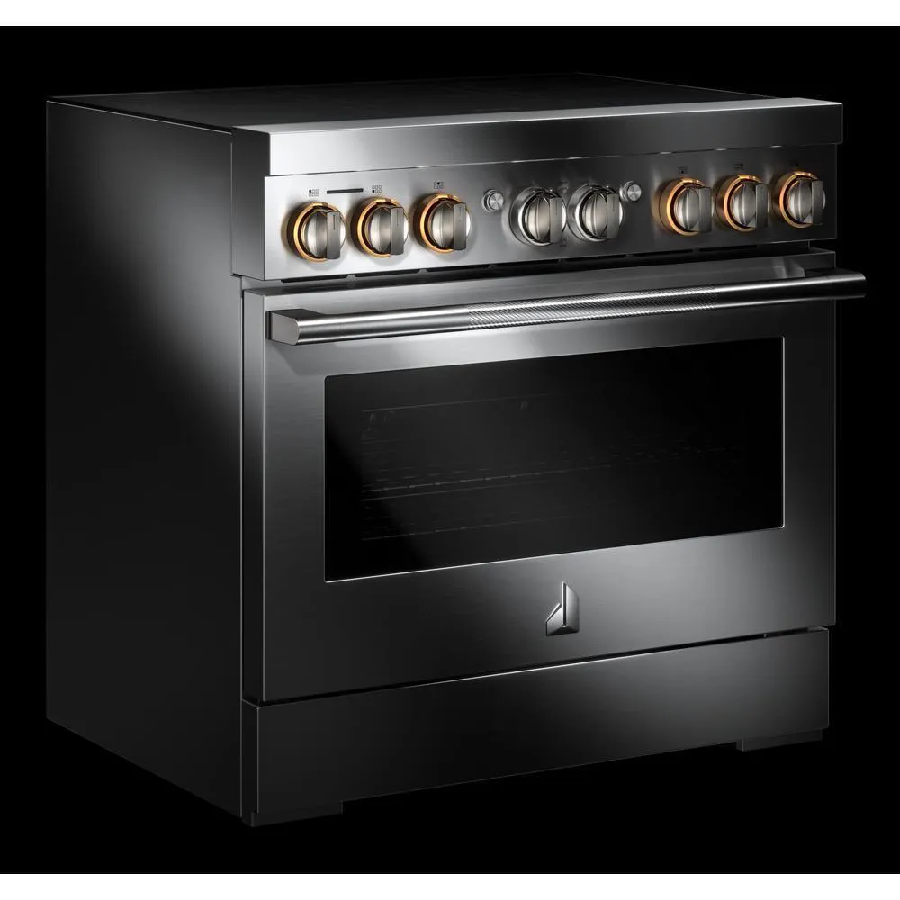 Jennair JPIFC736RL Rise&#8482; 36" Induction Professional-Style Range