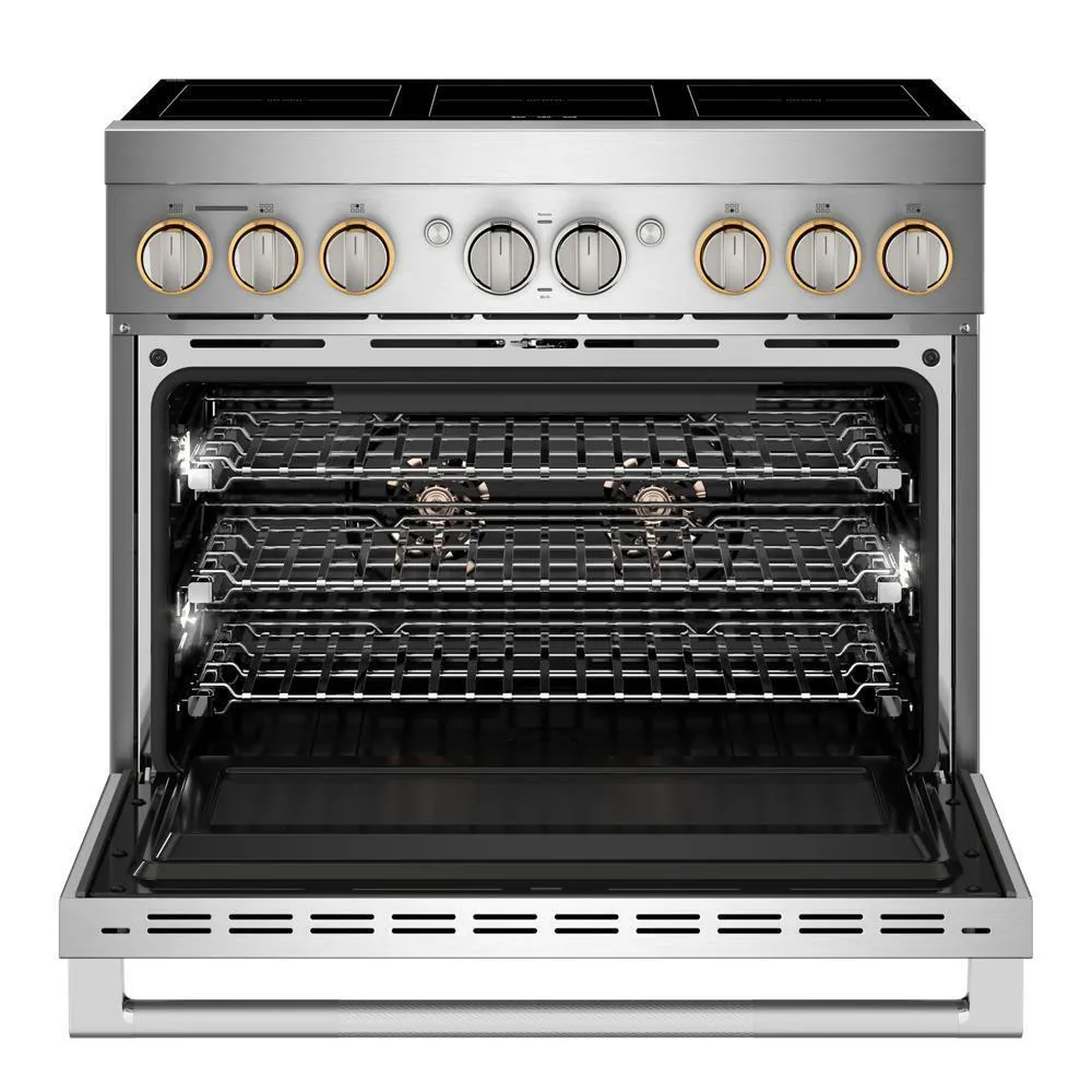 Jennair JPIFC736RL Rise&#8482; 36" Induction Professional-Style Range