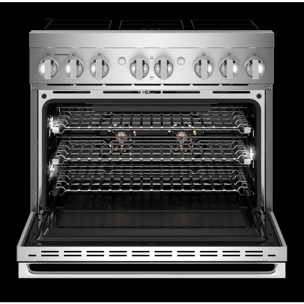 Jennair JPIFC736RM Noir&#8482; 36" Induction Professional-Style Range