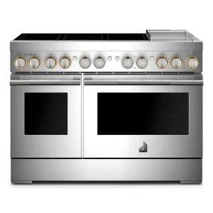 Jennair JPIGC748RL Rise&#8482; 48" Induction Professional-Style Range