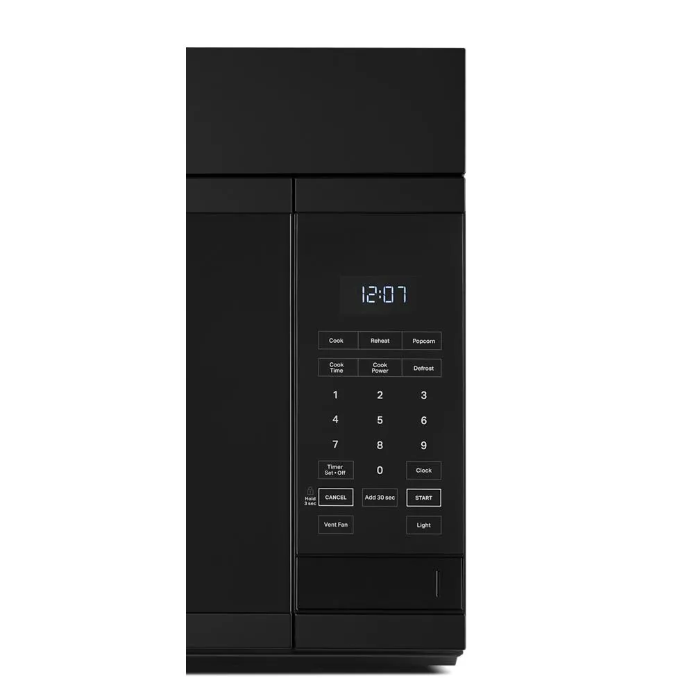 Jennair UMV1170LB 1,000-Watt Over-The-Range Microwave - 1.7 Cu. Ft