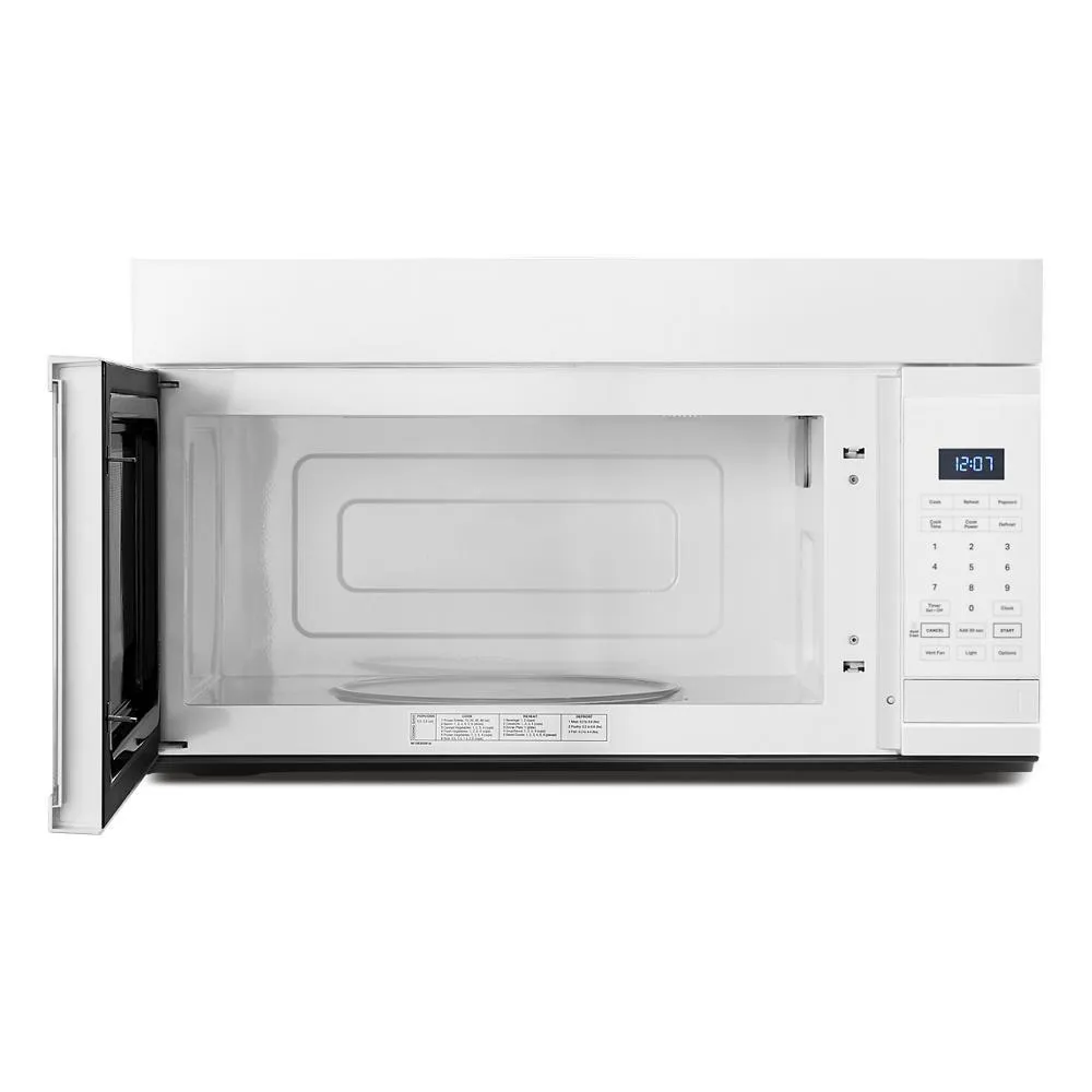 Jennair UMV1170LW 1,000-Watt Over-The-Range Microwave - 1.7 Cu. Ft