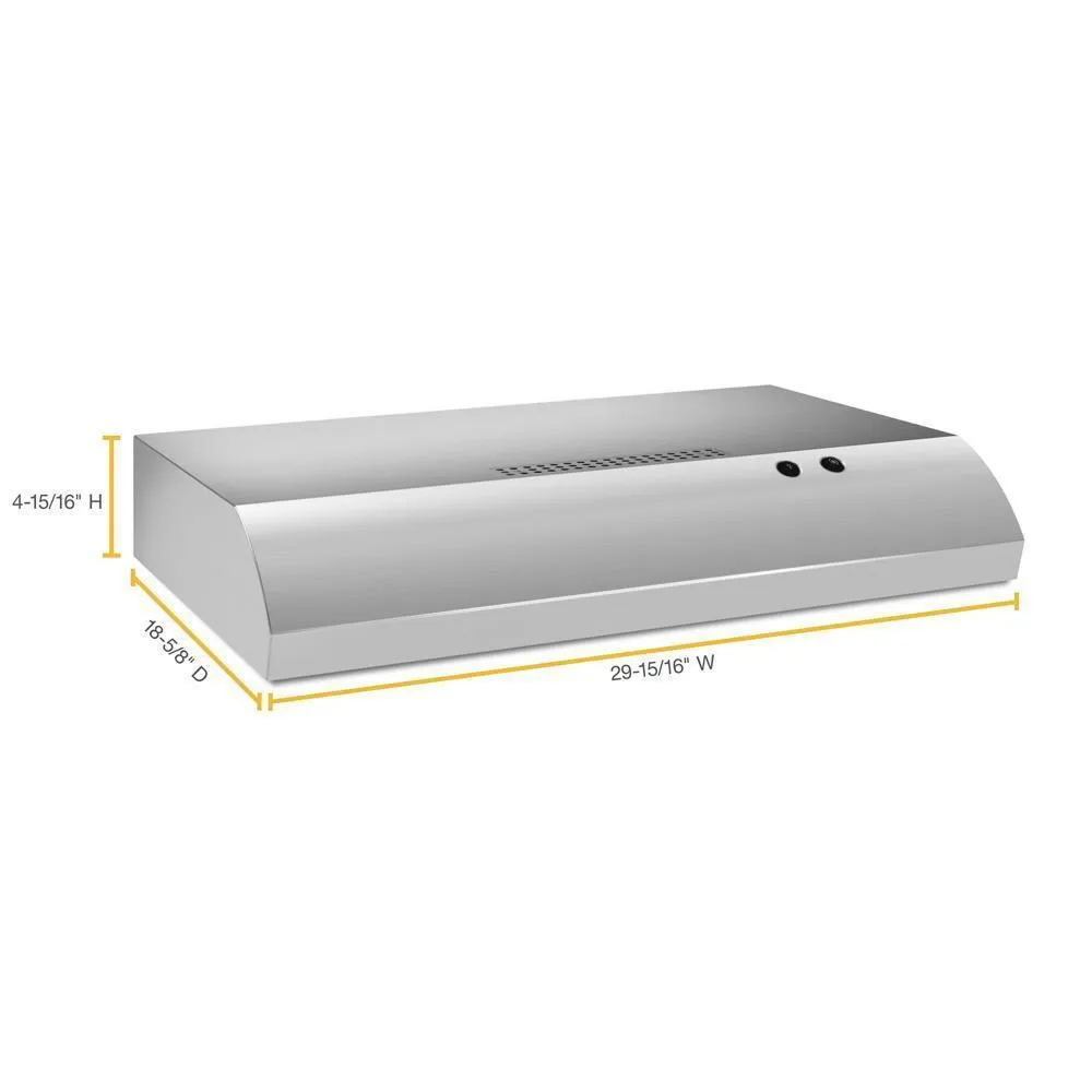 Jennair UXT4030ADS 30" Range Hood With The Fit System