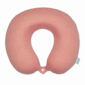 Today Only Hot Sale Hot Pick Deal Jersey Stripe - Memory Foam Neck Pillow - Pink Stripe