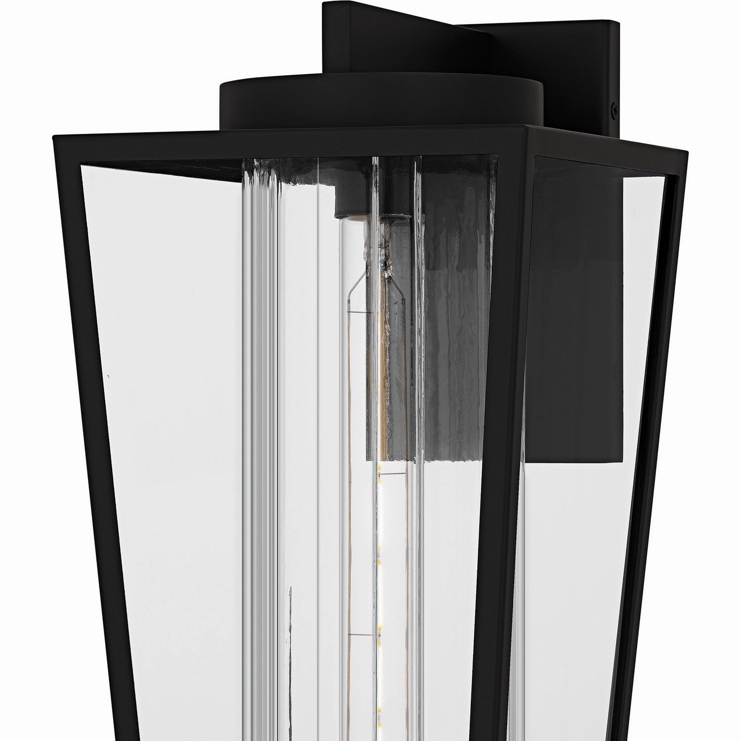 Jett One Light Outdoor Wall Lantern Matte Black