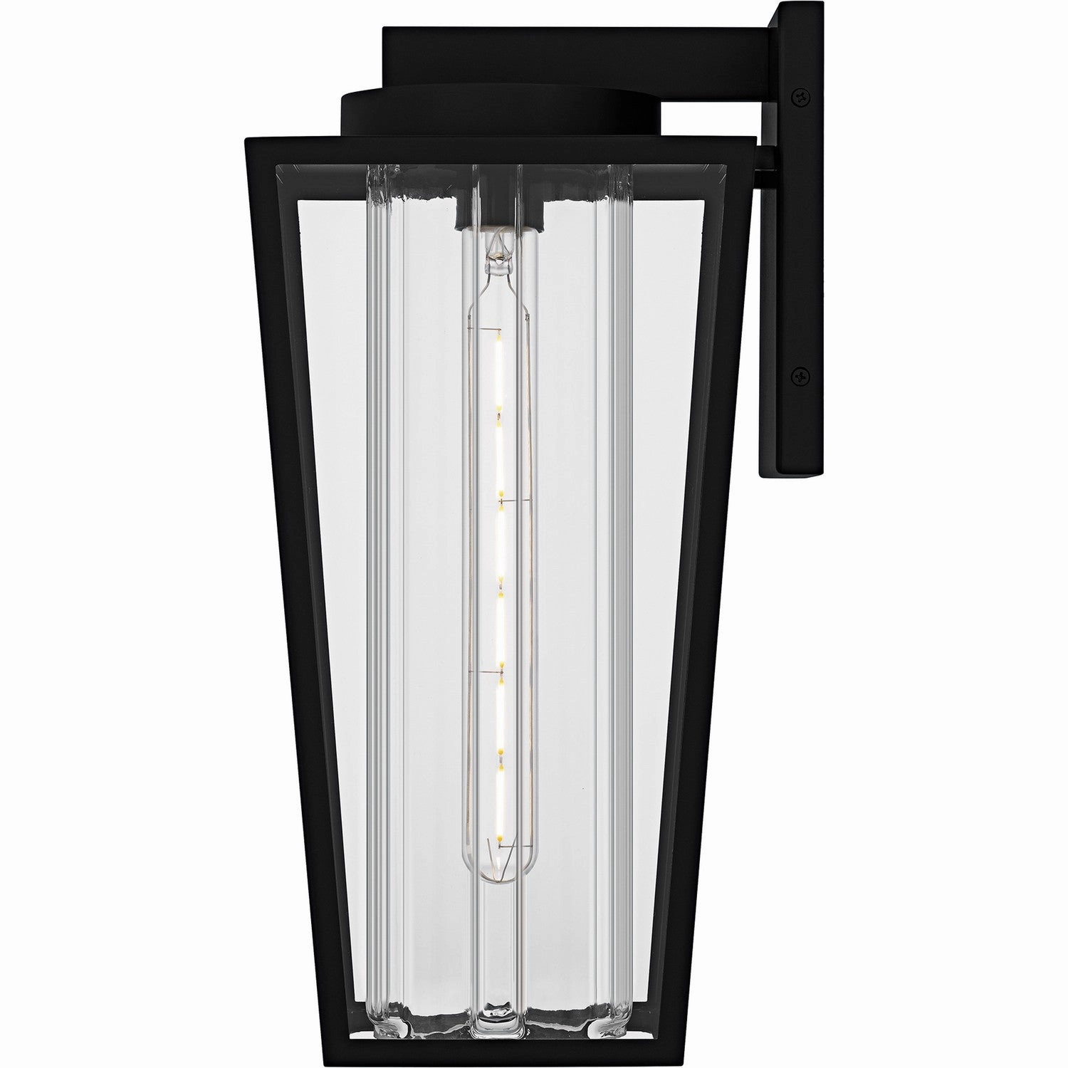 Jett One Light Outdoor Wall Lantern Matte Black