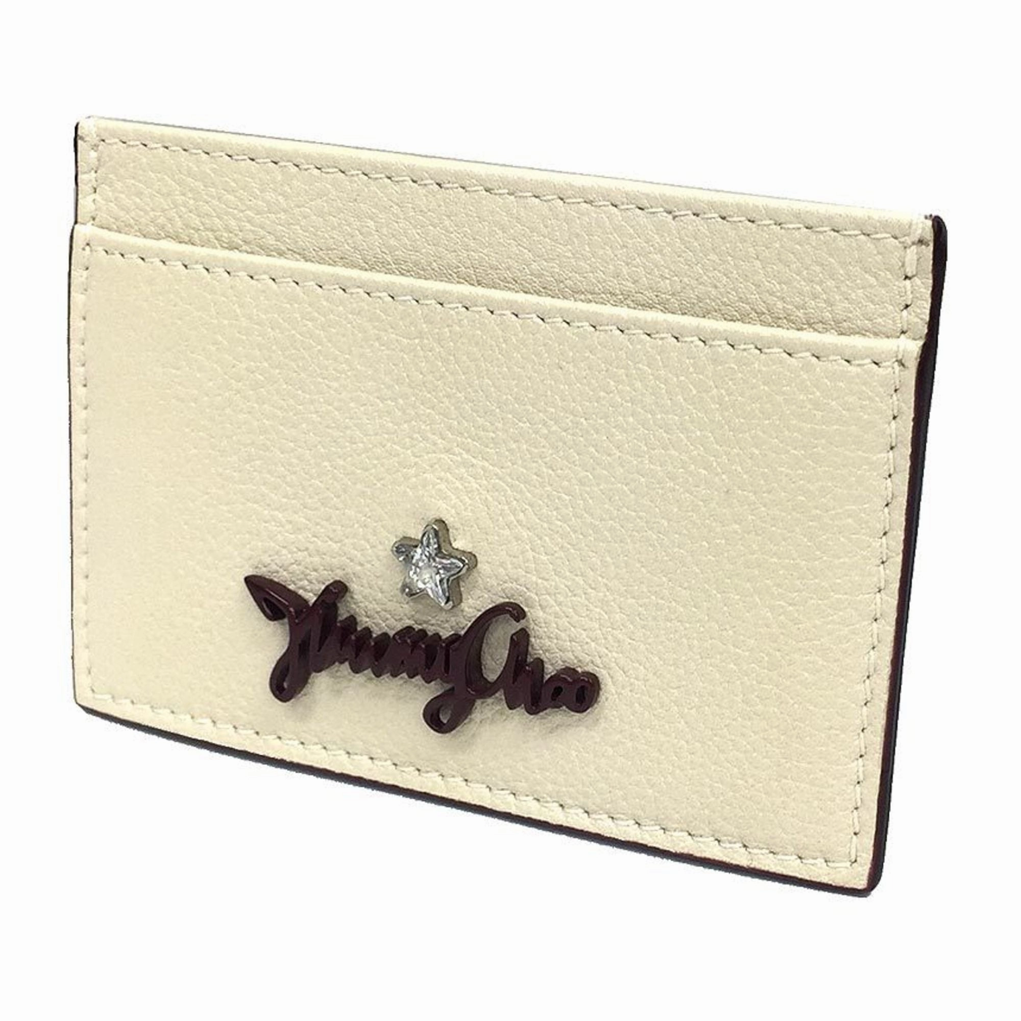 Save More Online Jimmy Choo  Leather Card Case (Pre-Owned)