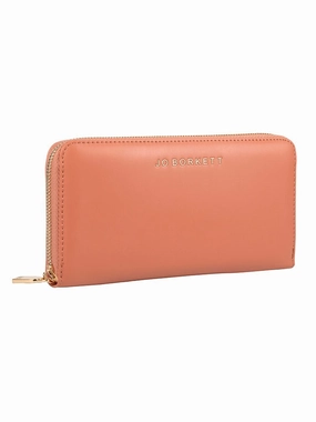 Jo Borkett Zip Around Purse | Tan Flash Deal Today Deal Frenzy Today
