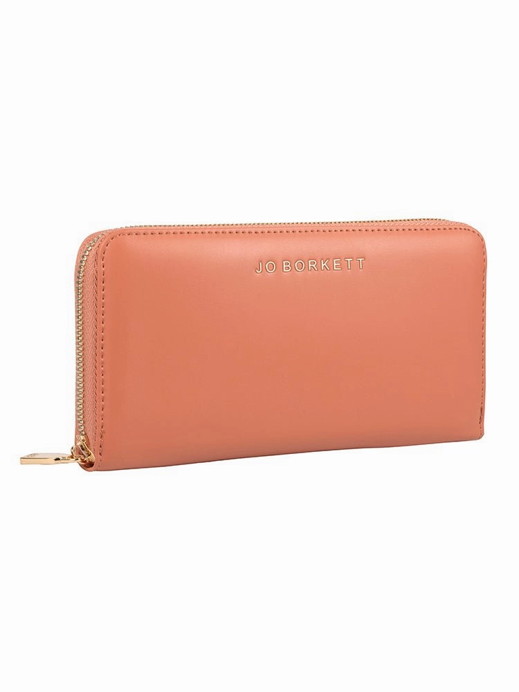 Jo Borkett Zip Around Purse | Tan Flash Deal Today Deal Frenzy Today
