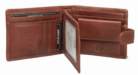 Johnny Black Bavaria Mini 10Cc Leather Wallet - Rfid | Brown Deal Frenzy Today Today Only Offer
