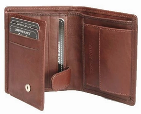 Special Savings Today Johnny Black Bavaria Mini 6Cc Leather Wallet - Rfid | Brown