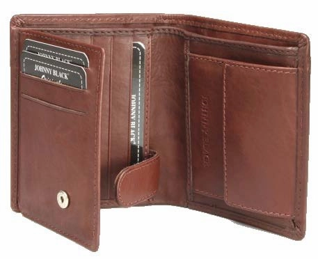 Special Savings Today Johnny Black Bavaria Mini 6Cc Leather Wallet - Rfid | Brown