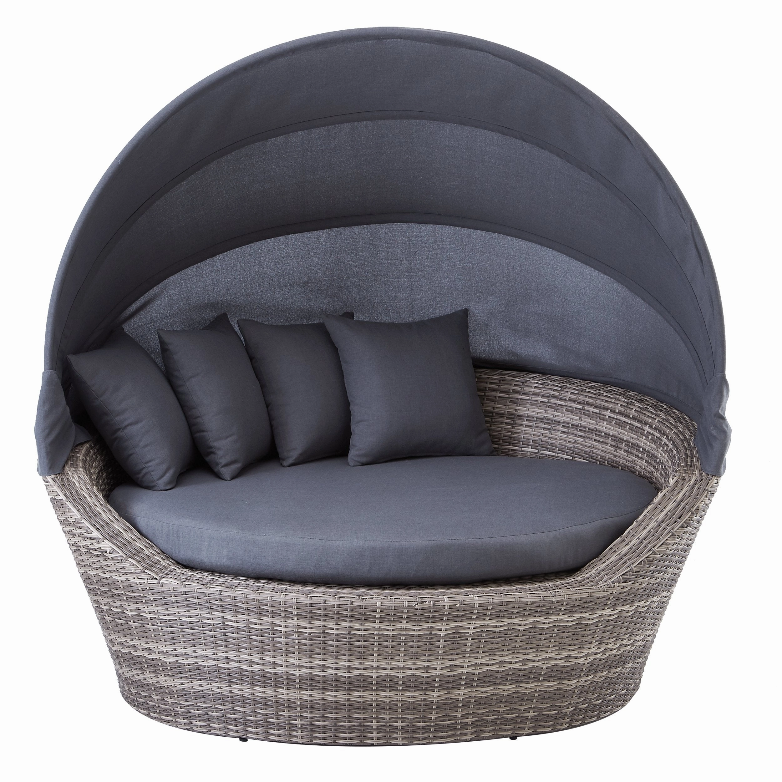 Jonathan Outdoor Patio Daybed - Smokey Greyoutdoor patio furniture set