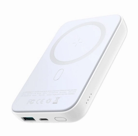Joyroom Jr-W020 20W Mini Magnetic Wireless Power Bank 10000Mah - White Todays Mega Savings MustHave Deals