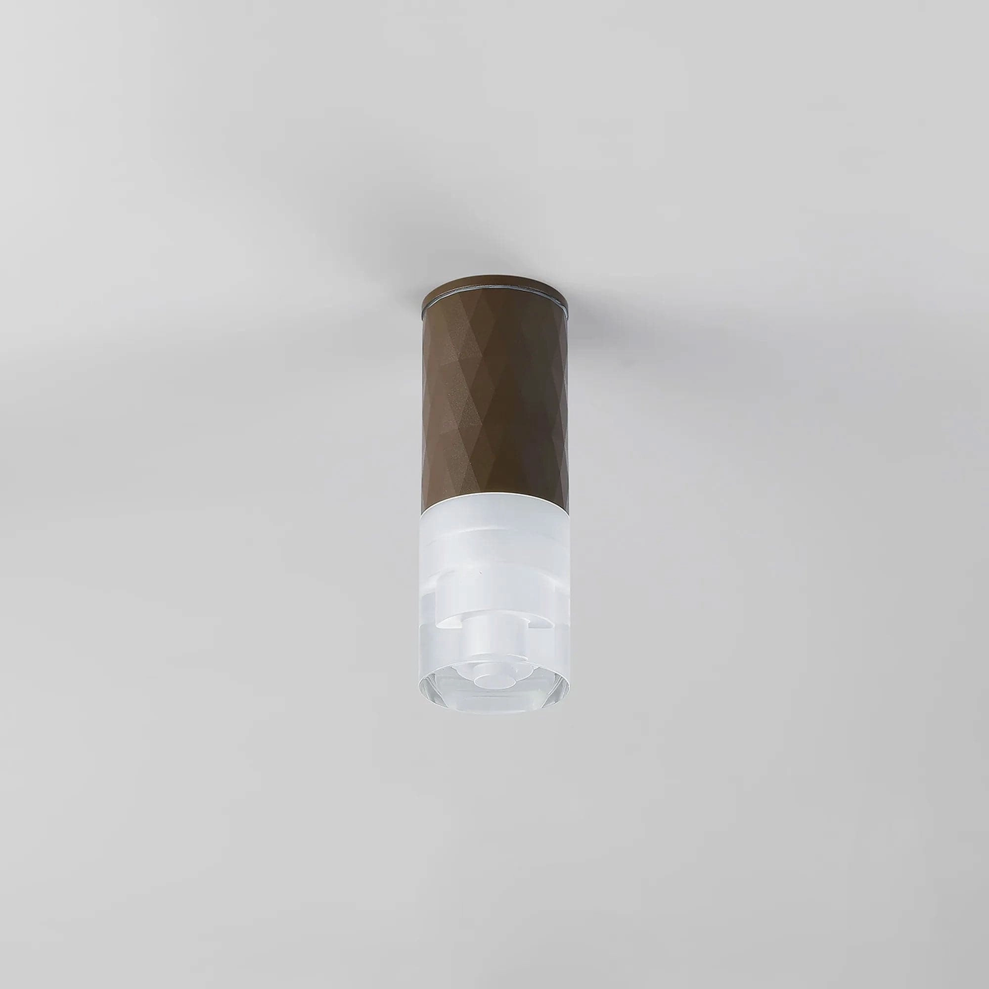 Jude - Brown Flush Diamond Tier Ceiling Light