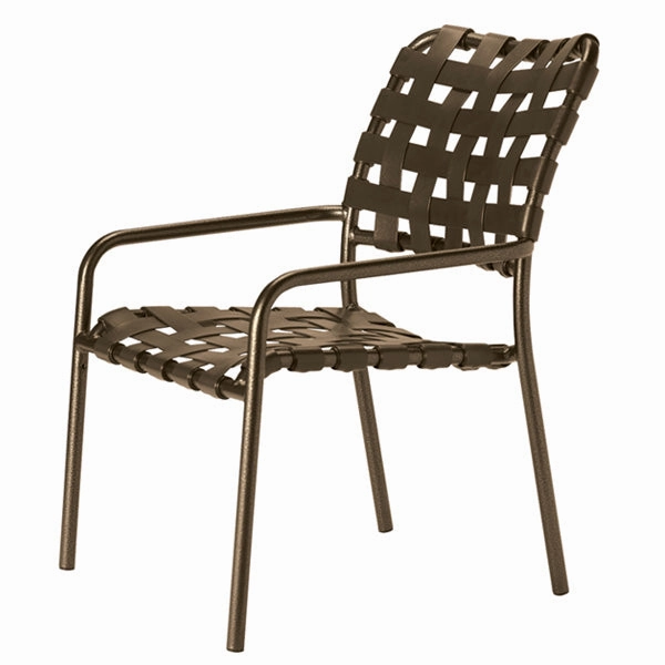 Kahana Cross Strap Dining Chairoutdoor dining chair with armrests