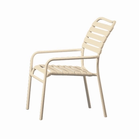 Kahana Strap Dining Chairoutdoor dining chair with armrests
